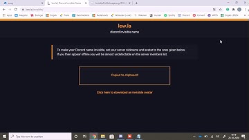 Discord invincible name + PFP tutorial