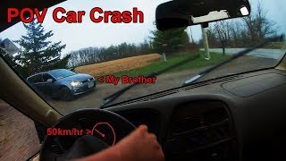 Go Pro POV Car Crash