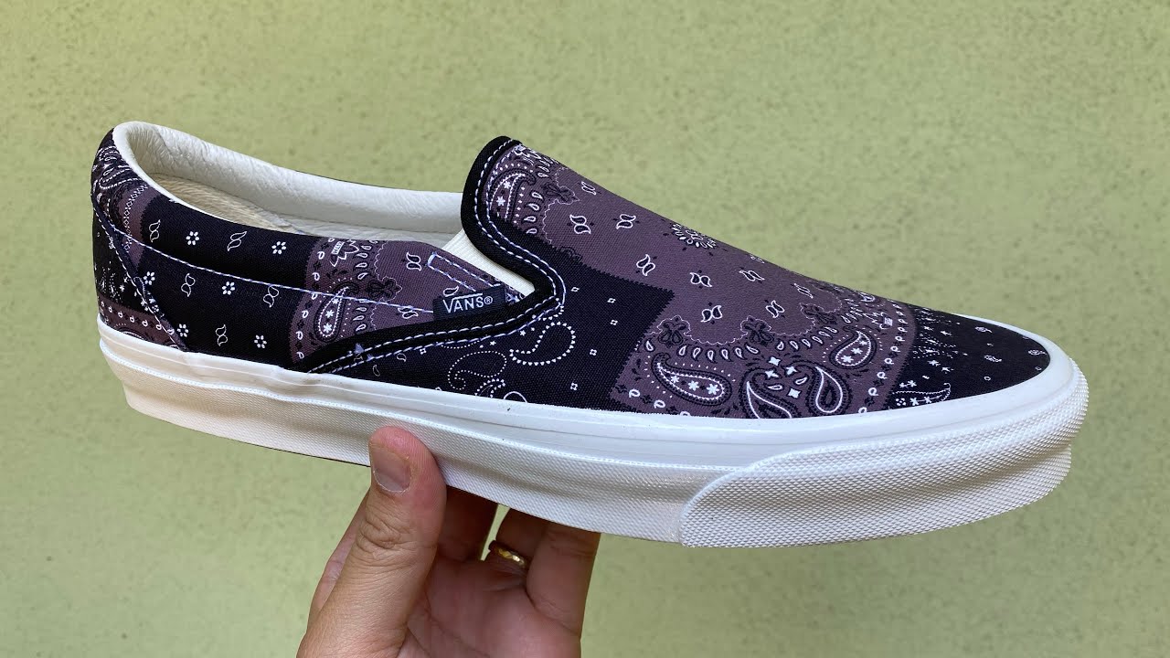 ★入手困難★Kith for Vault by Vans OG Classic Slip-On LX Vans Review: Vans Vault Originals x KITH “10 Year” OG