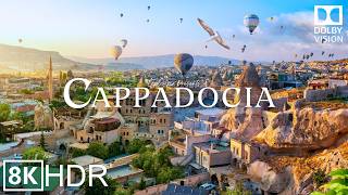 The Land of Fairytales - Cappadocia, Türkiye, 8K Video Ultra HD HDR 60 FPS in Drone