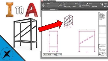 Hoe je een 3D-model kunt maken in Inventor, maar details in AutoCAD!
