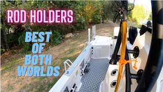 Best Boat Rod Holder Setup.  Review of Smackdown Rod Holders, Cisco Fishing Systems and Traxtech by MERCER OUTDOORS 4,078 views 2 years ago 16 minutes