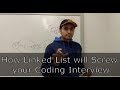 How Linked List will screw your Interview - Do this in  O(1) space!