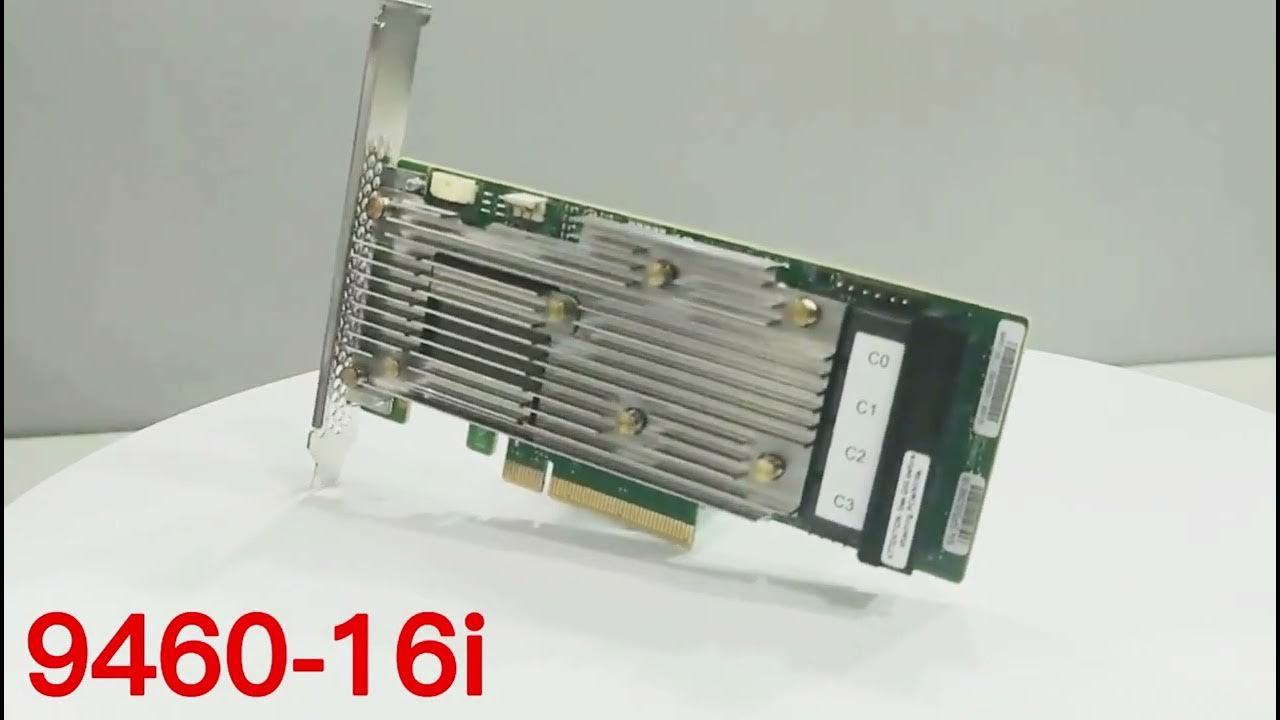 Original LSI 946016i 055001100 megaraid SAS, SATA, NVMe PCIe RAID