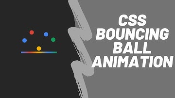 CSS Bouncing Ball Animation || CSS Loading Animation using CSS Animation Keyframes