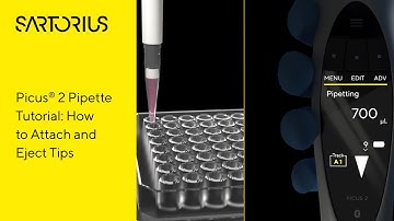 Tutorial: How to Use Picus®️ 2 Electronic Pipette – Tip Attachment and Ejection