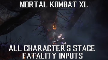 Mortal Kombat XL: All Character