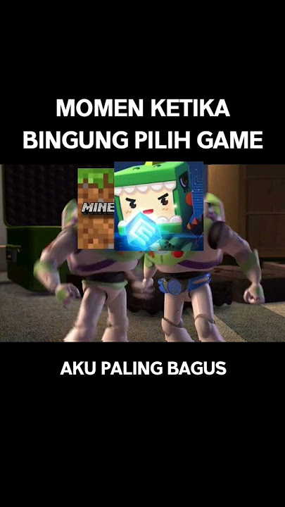 Momen Ketika Bingung Pilih Game | Minecraft Vs Mini World (Who's the Real Buzz?)