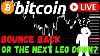 🛑LIVE🛑 BITCOIN BOTTOM??? - CRYPTO LIVE STREAM
