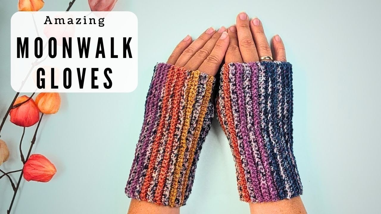 How to Crochet Easy Fingerless Gloves Mitts DIY Tutorial and Pattern for  Easy and Quick Gifts 