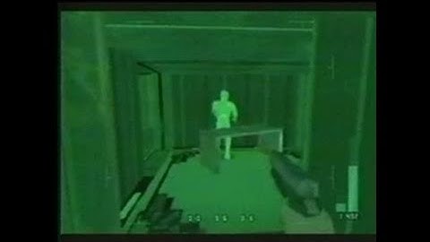 Perfect Dark Nintendo 64 Gameplay - Killing Guards,