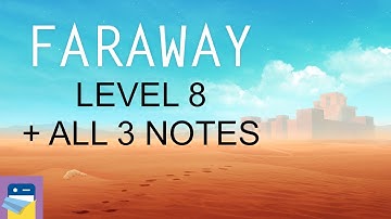 Faraway: Puzzle Escape: Level 8 Walkthrough + All 3 Letters / Notes (by Mousecity & Pine Studio)