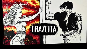 Drawing Frazetta Everyday Taught Me This