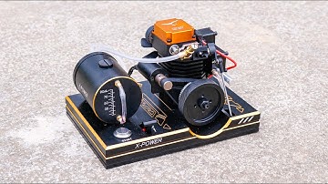 4 Stroke RC Nitro Engine Run Test - Toyan FS -S100