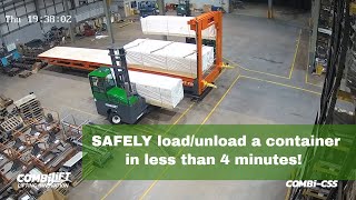 Slip Sheet Loading and unloading multiple loads by Combilift 26,338 views 2 years ago 1 minute, 4 seconds