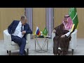 С.Лавров и Ф.Бен Фархан, Эр-Рияд, 9 сентября 2024 года