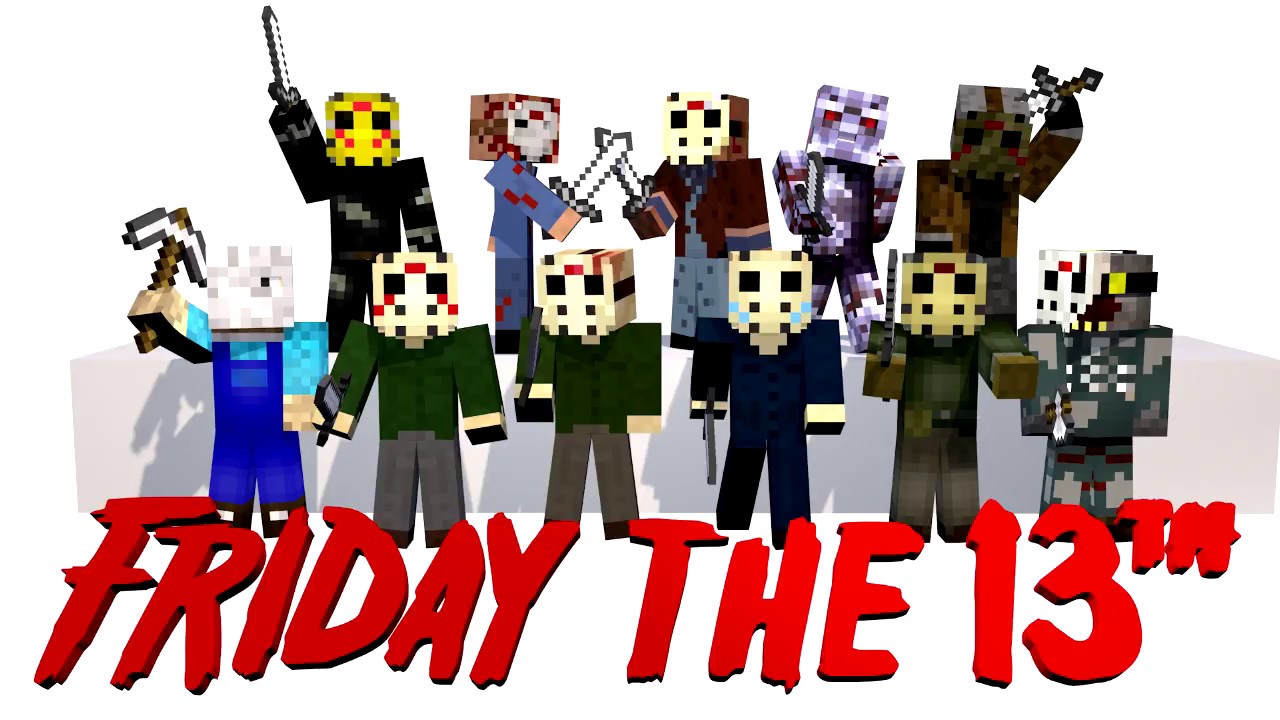 Friday The 13th Tous Les Skins Minecraft Youtube - part 7 jason roblox