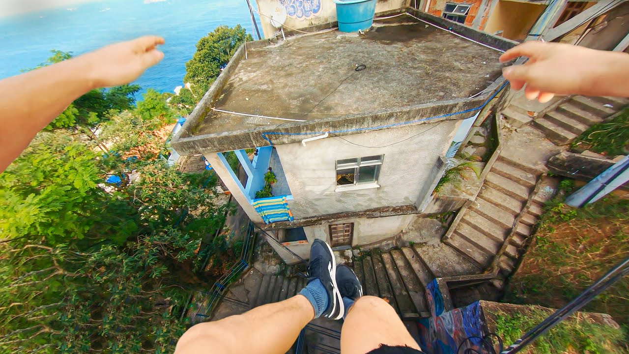 Rio de Janeiro Rooftop Parkour POV 🇧🇷