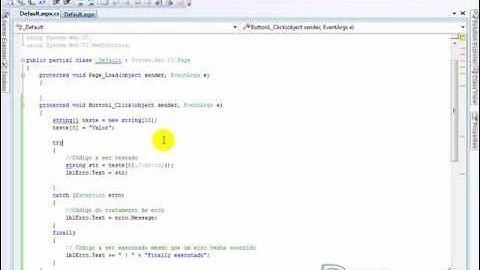 Curso Completo ASP.NET - Parte 11 - Tratamento de Erros