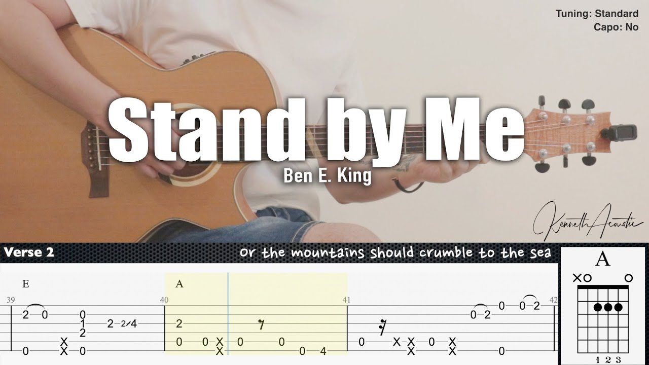 Stand By Me - Ben E. King (aula de violão) 