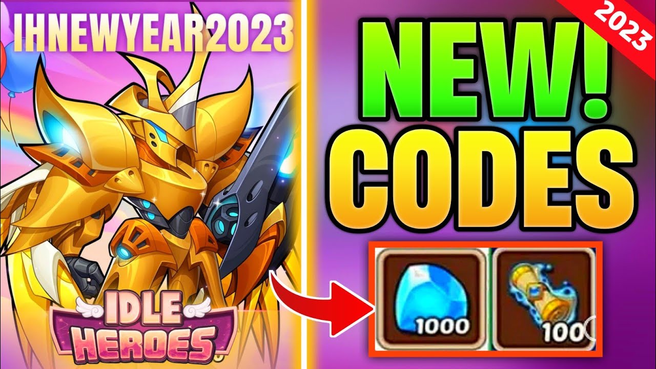 *LATEST* IDLE HEROES CODES FEBRUARY 2023 - IDLE HEROES REDEEM CODES ...