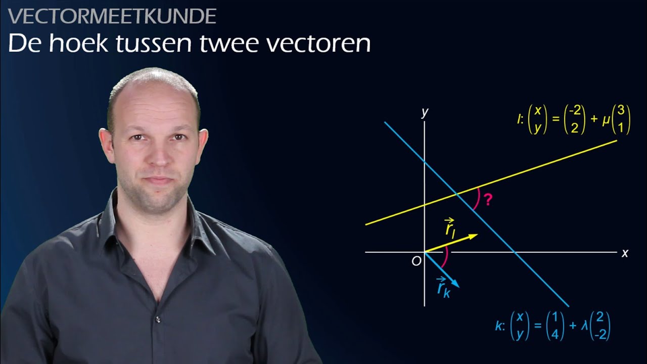 Hoe Bereken Je De Hoek Tussen Twee Vectoren? - Vectormeetkunde (Vwo B) -  Wiskundeacademie - Youtube