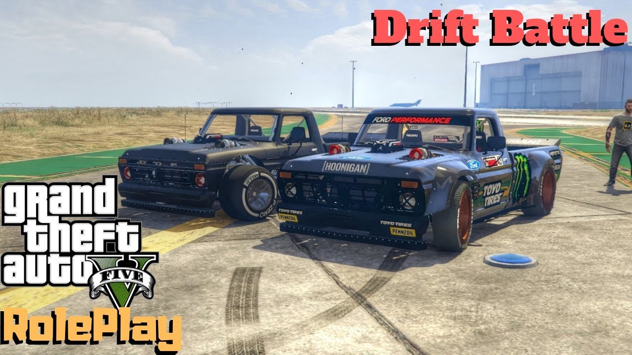 Gta battle. Ford f-150 hoonitruck 1977 (Gymkhana 10). Hoonitruck for GTA 5. Ford f-150 hoonitruck Ken Block чертеж. Declasse Drift Yosemite.