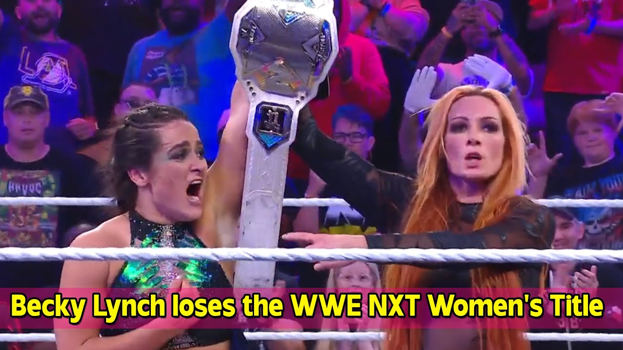 Becky Lynch Shockingly Loses NXT Women's Championship – Features of  Wrestling