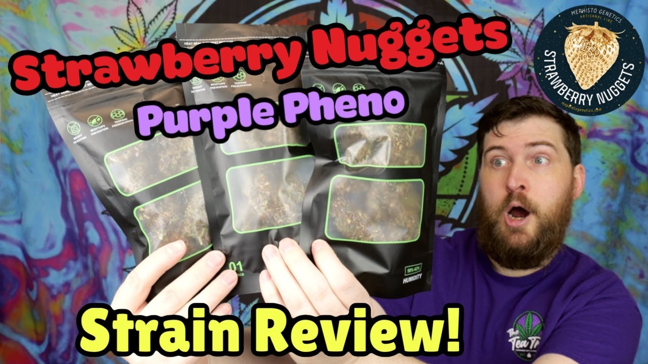 Strawberry Nuggets Strain Review by Mephisto Genetics
