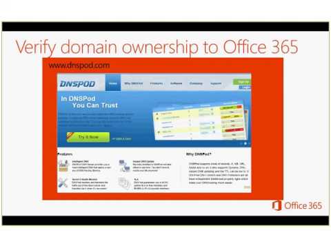 Ignite Webcast   Setting up Domains in the Office 365 Portal