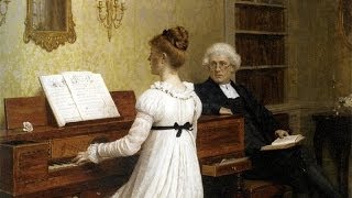 Video thumbnail of "ДЕВУШКА И РОЯЛЬ. БОРИС РУБАШКИН (Boris Rubashkin. Girl playing piano Image. Рainter. Аrt)"