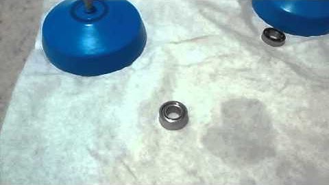 Yo-yo maintenance video, how to lube your bearing