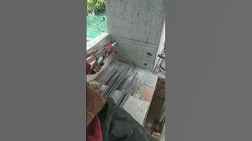 chemically anchoring reinforcement wurth#short #shorts #construction #concrete @apewadabima 👍💯