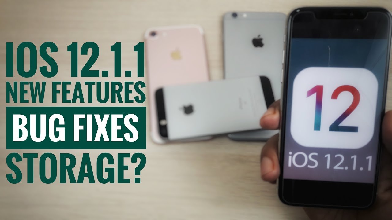 iOS 12.1.1 What’s new? Should you upgrade? - YouTube