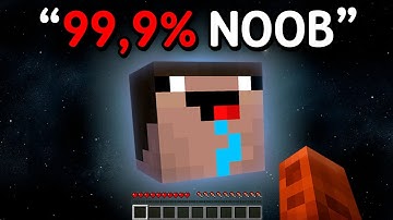 When a NOOB joins your Minecraft World...