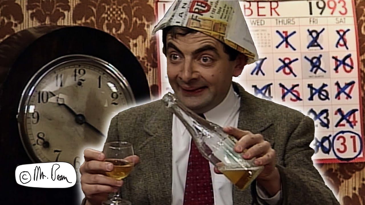 Play: Mr Bean's New Year's Eve Party Goes Wrong: the wordless slapstick compilation