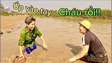 Đi Úp Cá Về Làm Món Gỏi Rô Phi Cực Ngon | Cười Vỡ Bụng Khi Bác Thông Lần Đầu Dùng Thử Máy Mát Xa