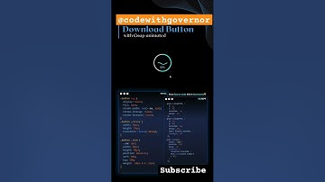 Download button animation | html | css #coding #webdesign #codewithharry
