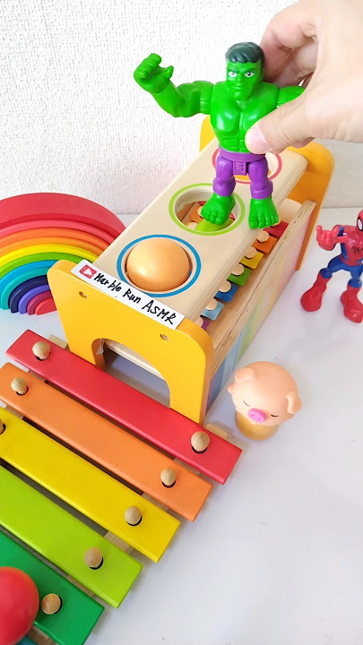 【Music＃1259】Marvel Spider-Man toys Oody satisfying Relaxing ASMR #shorts #marvel #satisfying