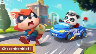 Baby Panda Police Catches Thief || Kids Cartoon || Police Cartoon || BabyBus