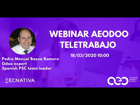 Webinar AEOdoo Teletrabajo