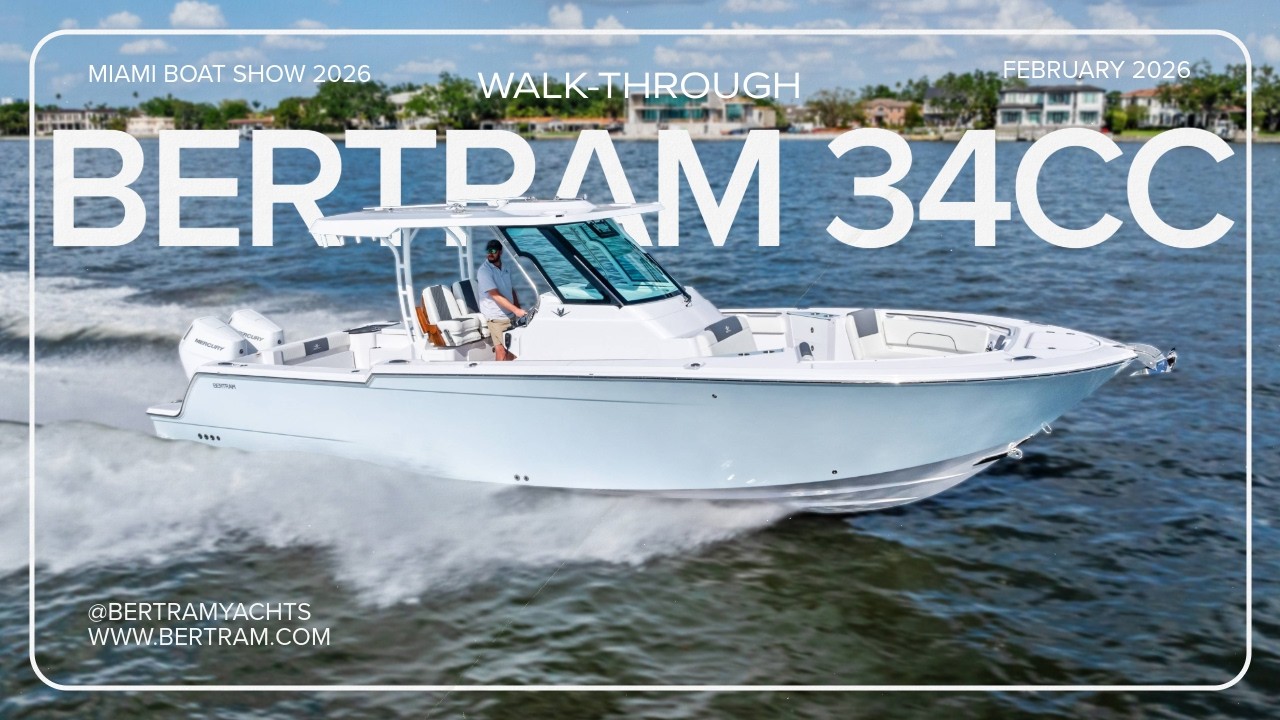 Bertram 34CC Walk-Through | Built for the Open Water - YouTube