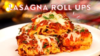 Easy Lasagna Roll Ups Recipe