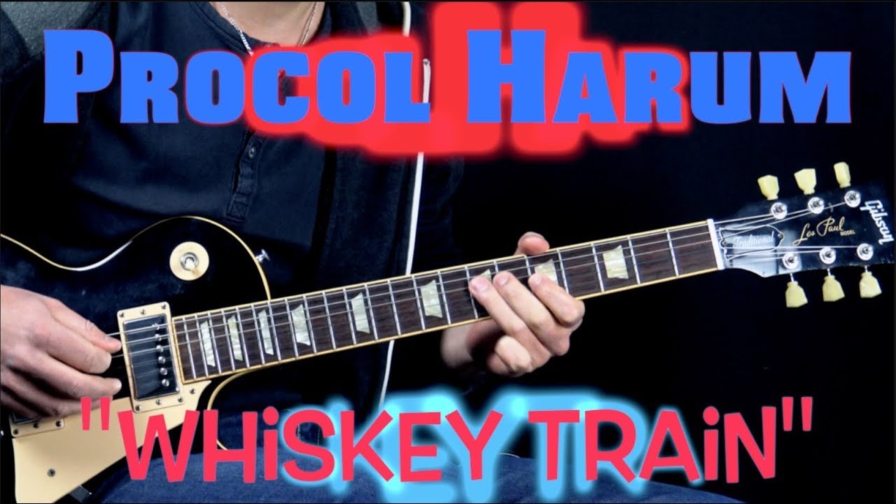 Procol Harum (ROBIN TROWER) - "Whiskey Train" - Rhythm Rock Guitar Lesson (w/Tabs)