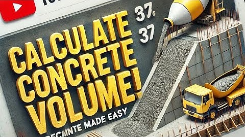 How to calculate the concrete volume of the retaining wall|concrete calculation for retaining wall