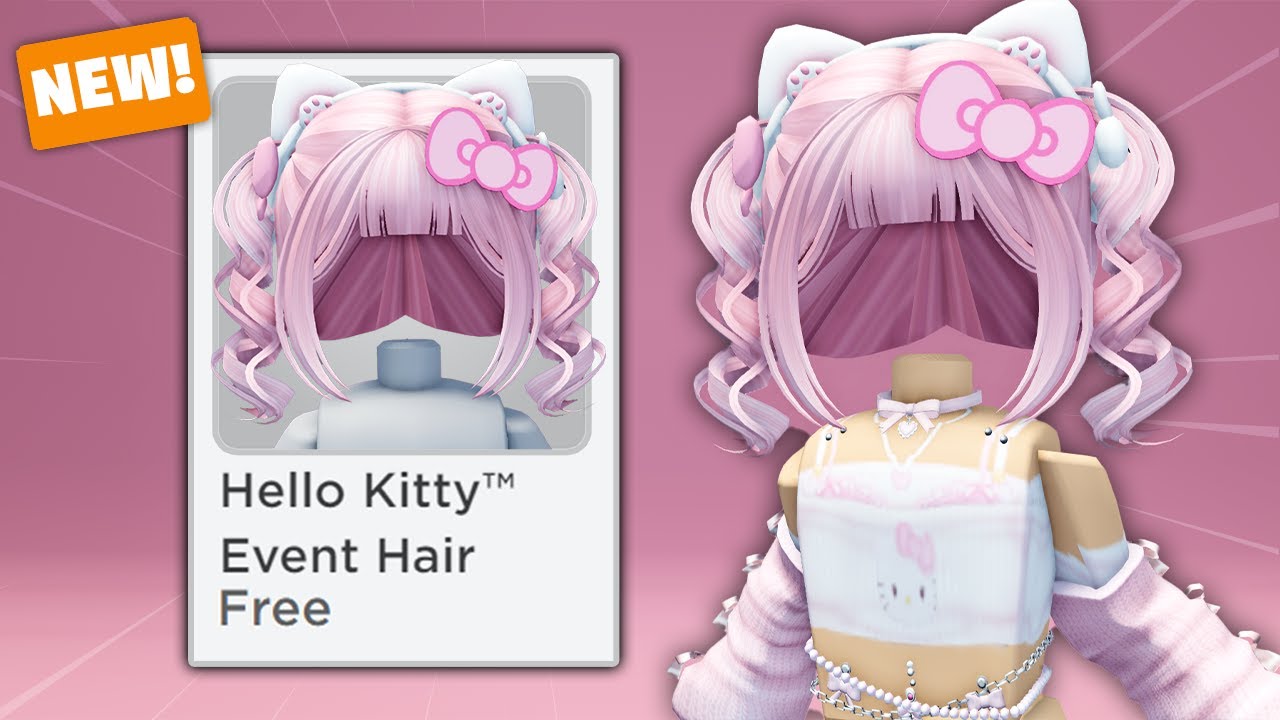 new hair!! its so cute aghh 😵‍💫#robloxfreeitem #robloxtiktok