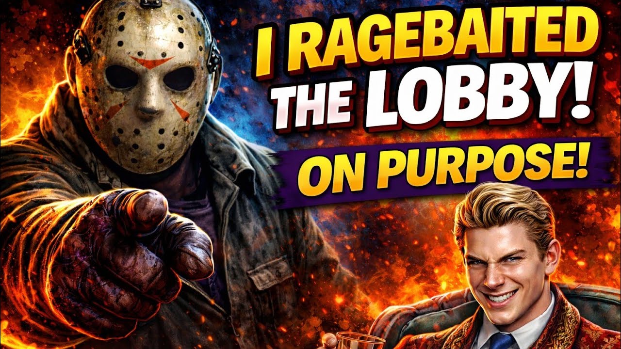 I Ragebaited The Entire Lobby as Jason and Chad… They LOST IT 😈 | Friday the 13th The Game