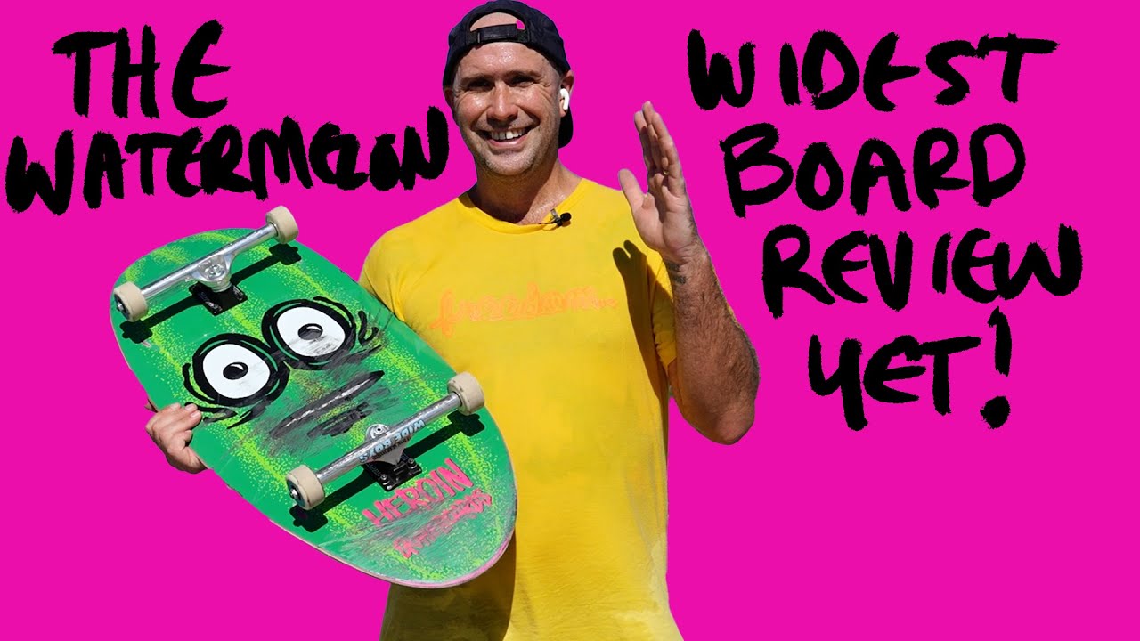 13.5 inches of fun | Heroin Skateboards Watermelon