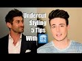 Undercut Hairstyle Tutorial | 5 Styling Tips For Medium Length Hair