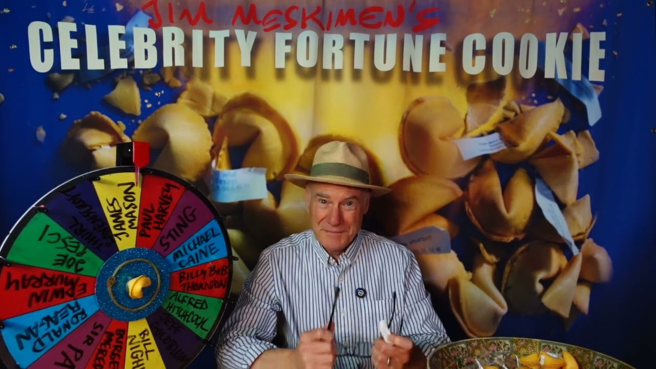 James Mason reads your Celebrity Fortune Cookie 2025 with Jim Meskimen